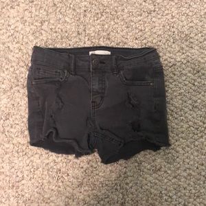 tillys kids black shorts